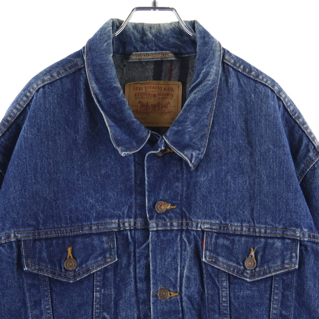 Levi's(リーバイス) 90S USA製 ボタン裏715 ブランケット デニムジャケット インディゴ 71506-0316