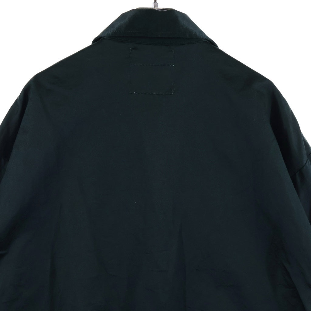 WTAPS(ダブルタップス) 24SS CHIEF JACKET CTRY SATIN サテン スナップボタン チーフジャケット グリーン 241TQDT-JKM02