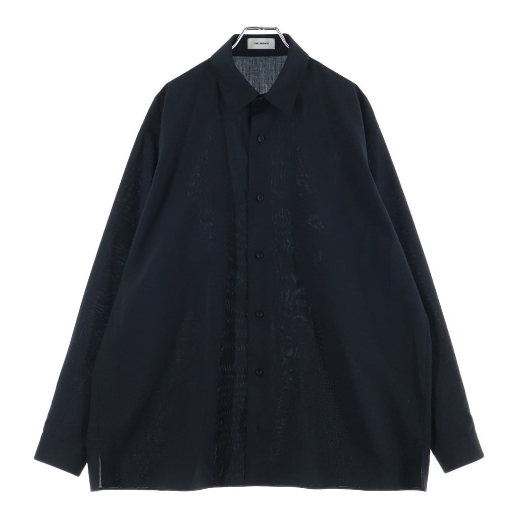 THE RERACS(ザ リラクス) THE PERFECT SHIRT 長袖 シャツ ブラック 25SS-REBL-458-J