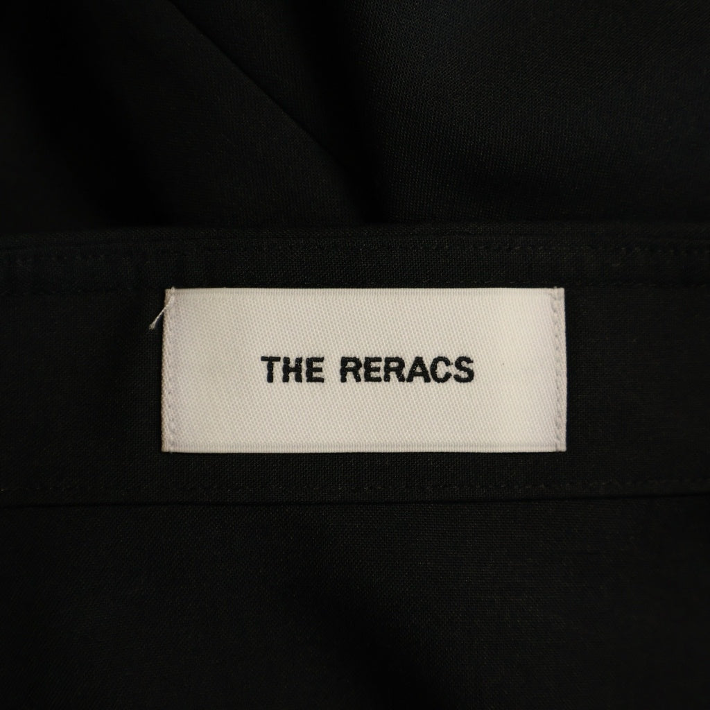 THE RERACS(ザ リラクス) THE PERFECT SHIRT 長袖 シャツ ブラック 25SS-REBL-458-J