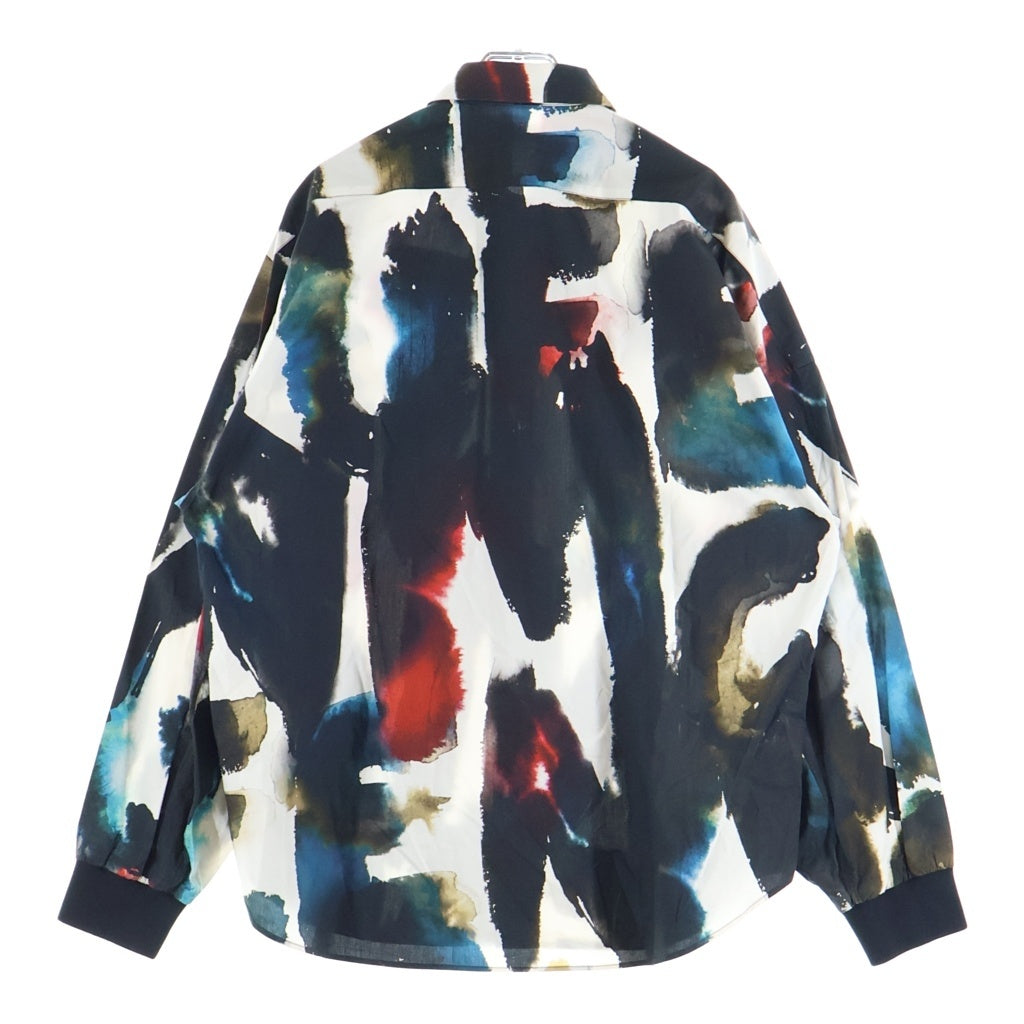Alexander McQueen(アレキサンダーマックイーン) Graffiti Print Shirts グラフィティプリントシャツ ボタンダウン総柄長袖シャツ 727091 QUO76 マルチカラー