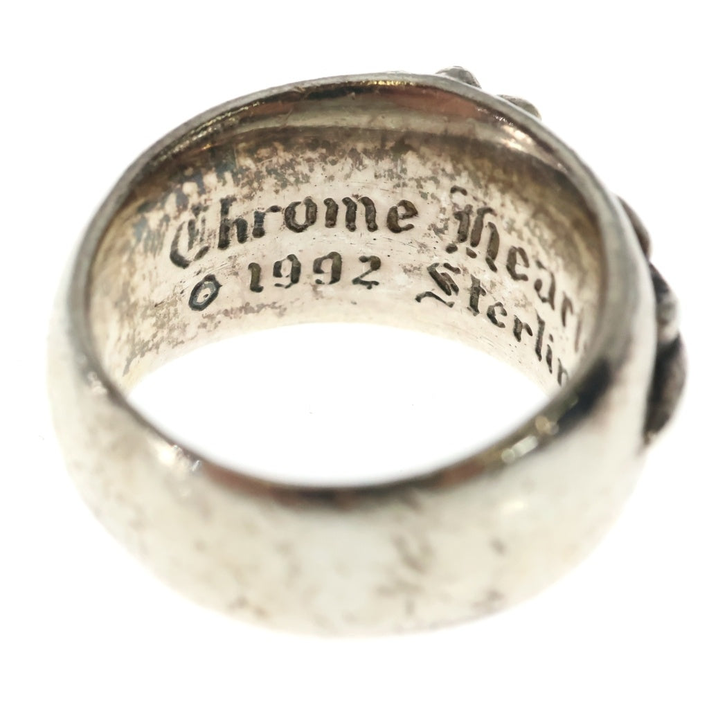 CHROME HEARTS(クロムハーツ) FLRL CRS フローラルクロス リング シルバー BCA346