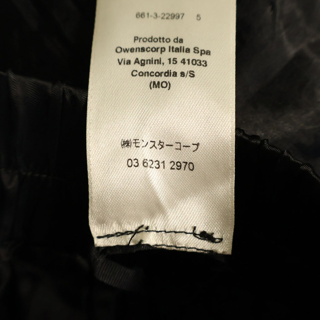 Rick Owens(リックオウエンス) 23AW BOXER SHORTS キュプラ ボクサーショーツ ブラック RP02C1351-O