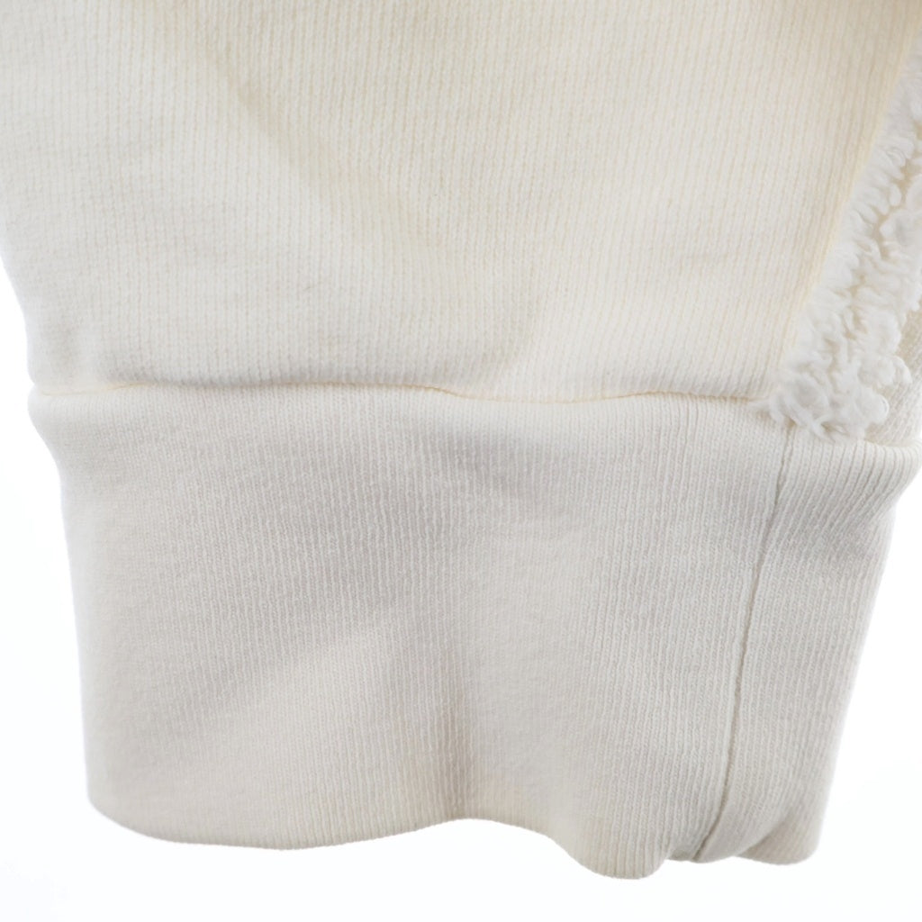 Maison Margiela(メゾンマルジェラ) MMロゴ ダメージ加工 クルーネック セーター スウェット ホワイト S50GU0143 S25405