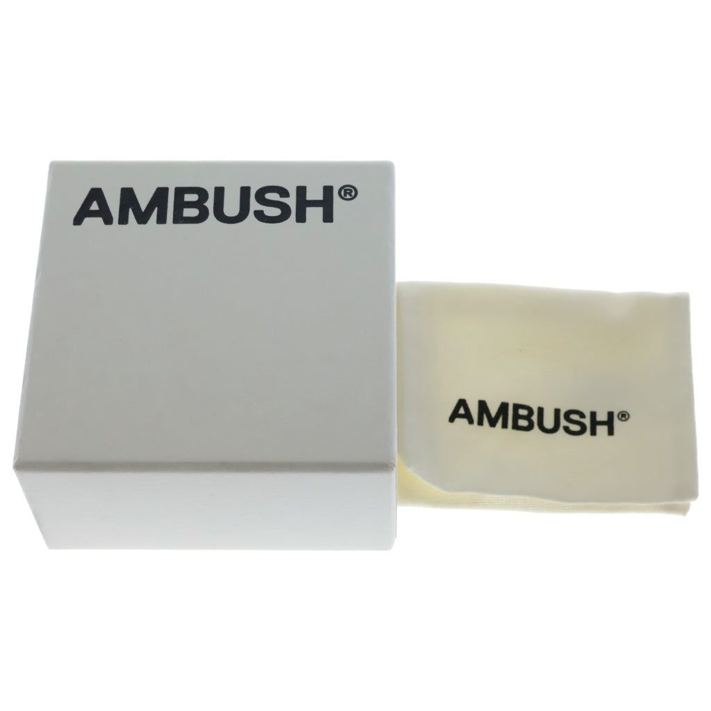 AMBUSH(アンブッシュ) PAVE ARMOR A LINK RING パヴェアーマーAリンクリング SV925 マリンチェーンリンクリング 指輪 シルバー 12115728
