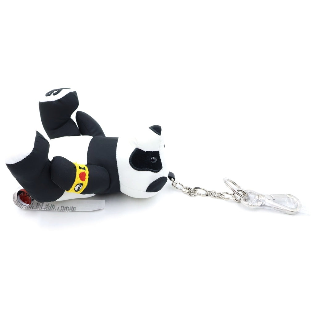 DOLCE & GABBANA(ドルチェアンドガッバーナ) ×呪術廻戦 パンダキーホルダー アニマルモチーフチェーンキーホルダー ぬいぐるみ ブラック/ホワイト レディース