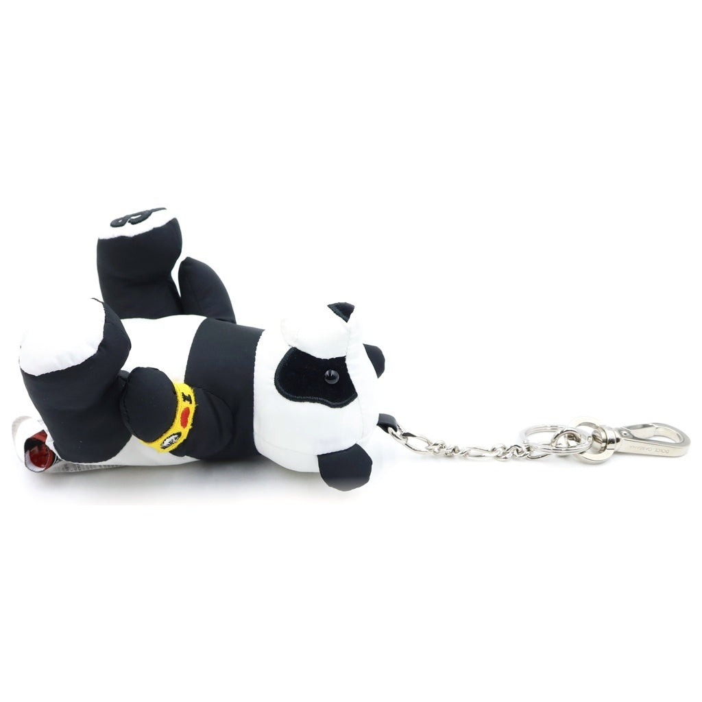 DOLCE & GABBANA(ドルチェアンドガッバーナ) ×呪術廻戦 パンダキーホルダー アニマルモチーフチェーンキーホルダー ぬいぐるみ ブラック/ホワイト レディース