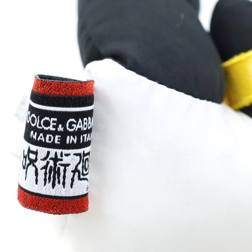 DOLCE & GABBANA(ドルチェアンドガッバーナ) ×呪術廻戦 パンダキーホルダー アニマルモチーフチェーンキーホルダー ぬいぐるみ ブラック/ホワイト レディース