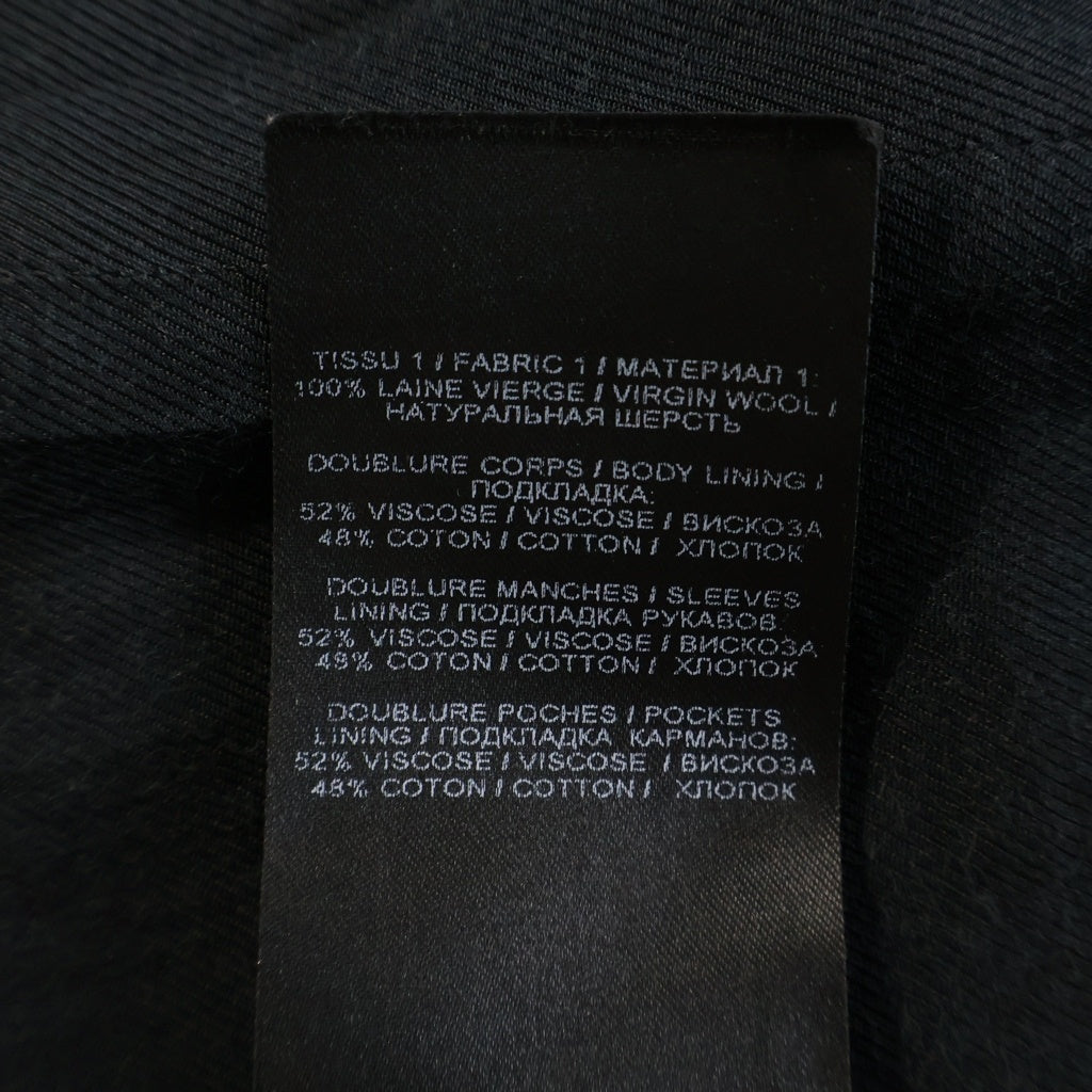 BALMAIN(バルマン) Wool 1B Jacket ウール1ボタンジャケット シングルテーラードジャケット レディース ブラック 7474W067