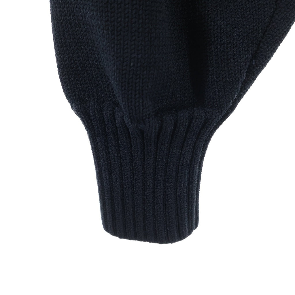 ALEXANDER WANG(アレキサンダーワン) V Neck Military Cropped Knit Vネックミリタリークロップドニット レディース クロップドセーター ブラック