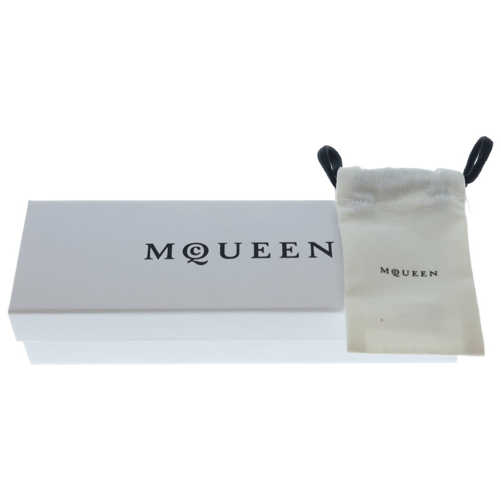 Alexander McQueen(アレキサンダーマックイーン) Gold Metal Sovereign Skull Necklace ゴールドメタルソバーリンスカルネックレス コインモチーフラインストーンネックレス 807007J160G