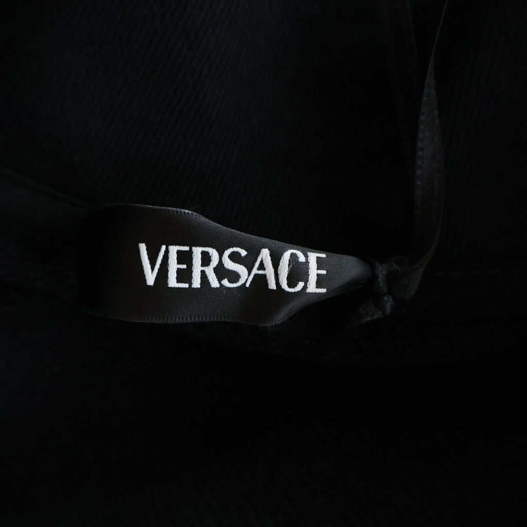 VERSACE(ヴェルサーチ) 23SS Medusa Cotton High-Neck Zip-Up Jacket メデューサコットンハイネックジップアップジャケット ロゴプリントジップアップトラックジャケット 1014422 1A10247