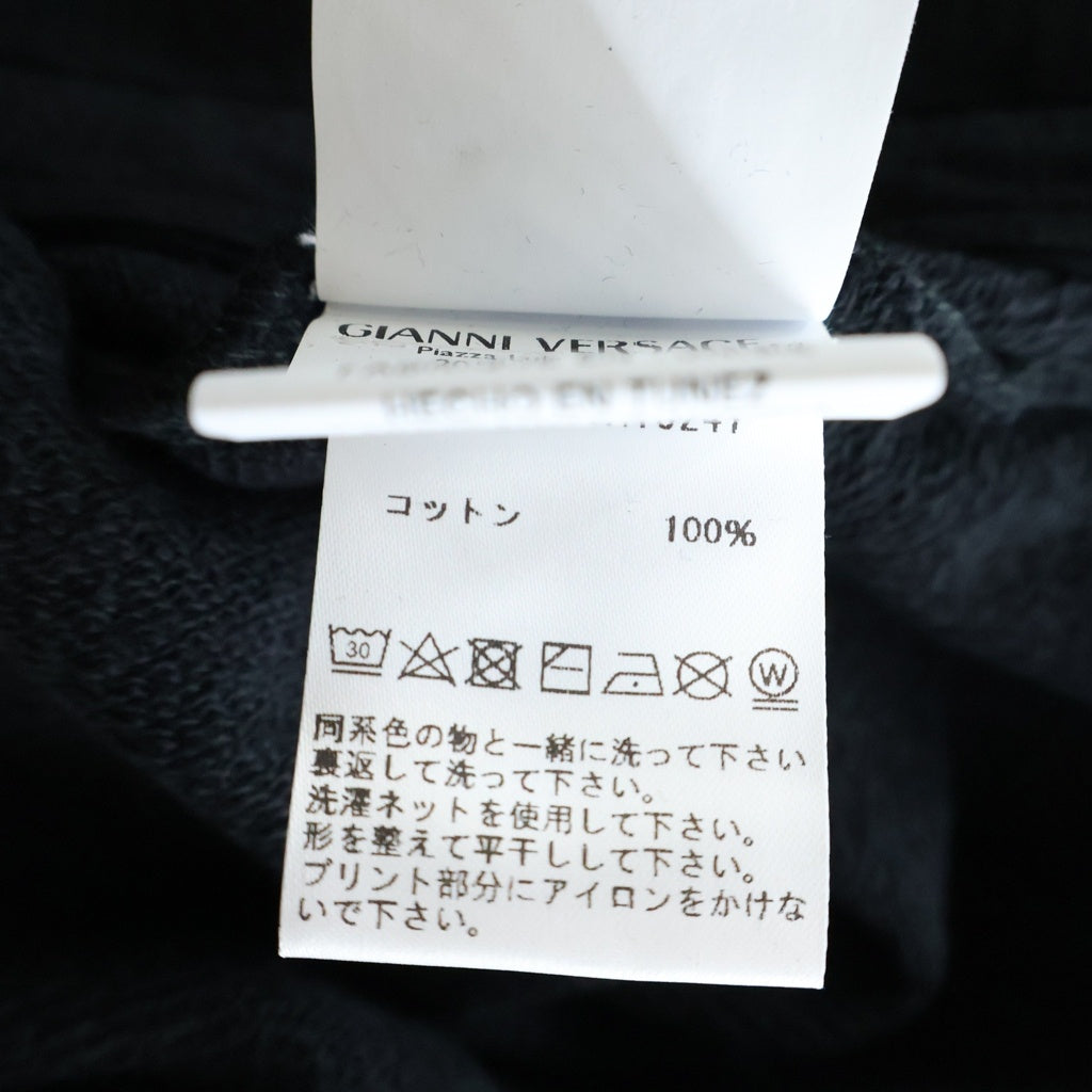VERSACE(ヴェルサーチ) 23SS Medusa Cotton High-Neck Zip-Up Jacket メデューサコットンハイネックジップアップジャケット ロゴプリントジップアップトラックジャケット 1014422 1A10247