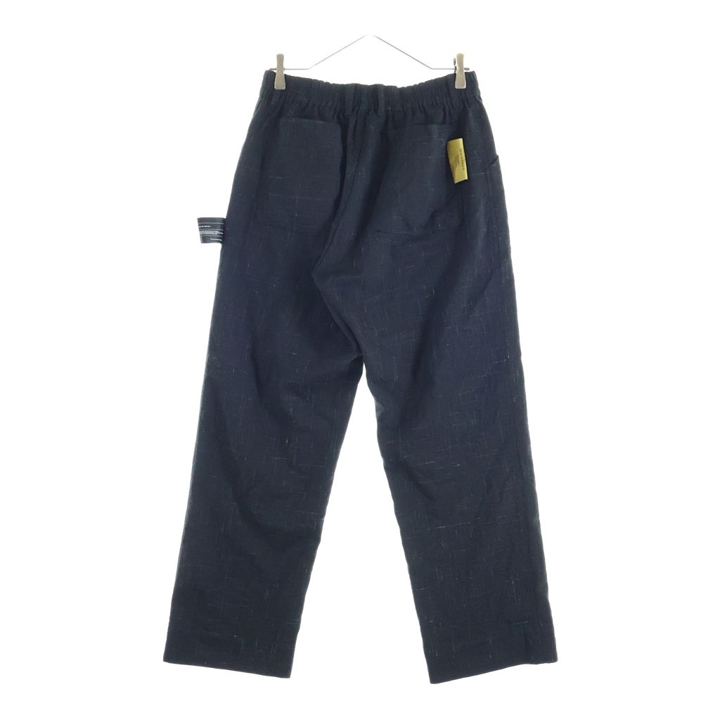 UNDERCOVER(アンダーカバー) 26SS but beautiful 4.5 Outside Label Slacks バットビューティフル4.5 アウトサイドラベルスラックス ストレートスラックス ブラック UC1F4510-1