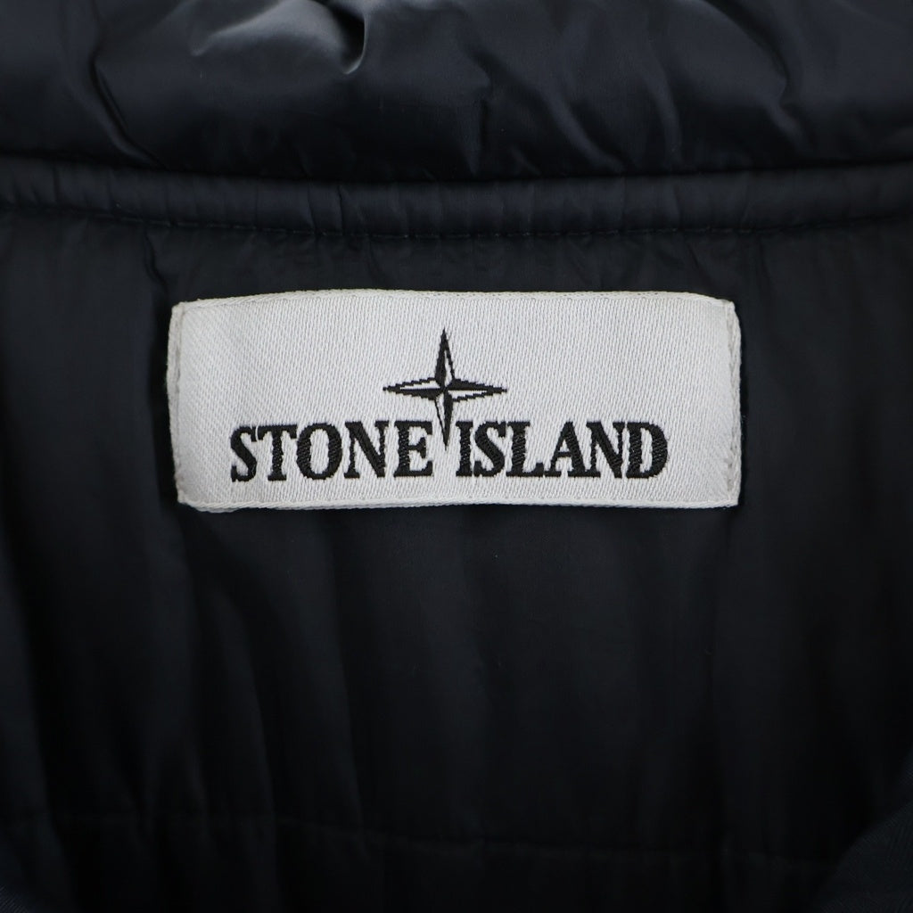 STONE ISLAND(ストーンアイランド) ガーメントダイドクリンクルレップスリサイクルドナイロンプリマロフトダウンジャケット 791540823-V0029