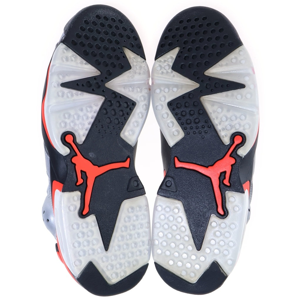 NIKE(ナイキ) Air Jordan 6 Reflective Infrared エアジョーダン6 リフレクティブインフレアード レースアップハイカットスニーカーCI4072-001 シルバー CI4072-001