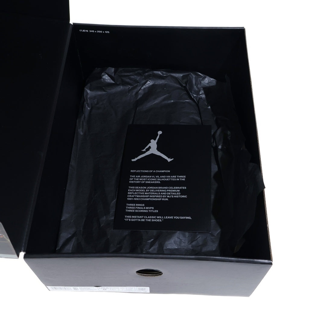 NIKE(ナイキ) Air Jordan 6 Reflective Infrared エアジョーダン6 リフレクティブインフレアード レースアップハイカットスニーカーCI4072-001 シルバー CI4072-001