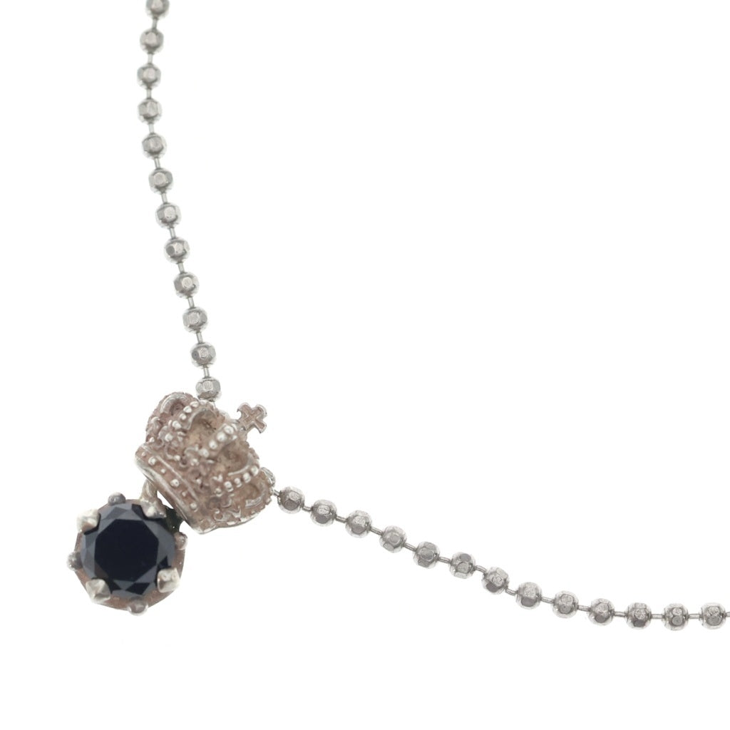 Justin Davis(ジャスティンデイヴィス) JURIET NECKLACE ジュリエット クラウンモチーフ ペンダントトップ ネックレス シルバー