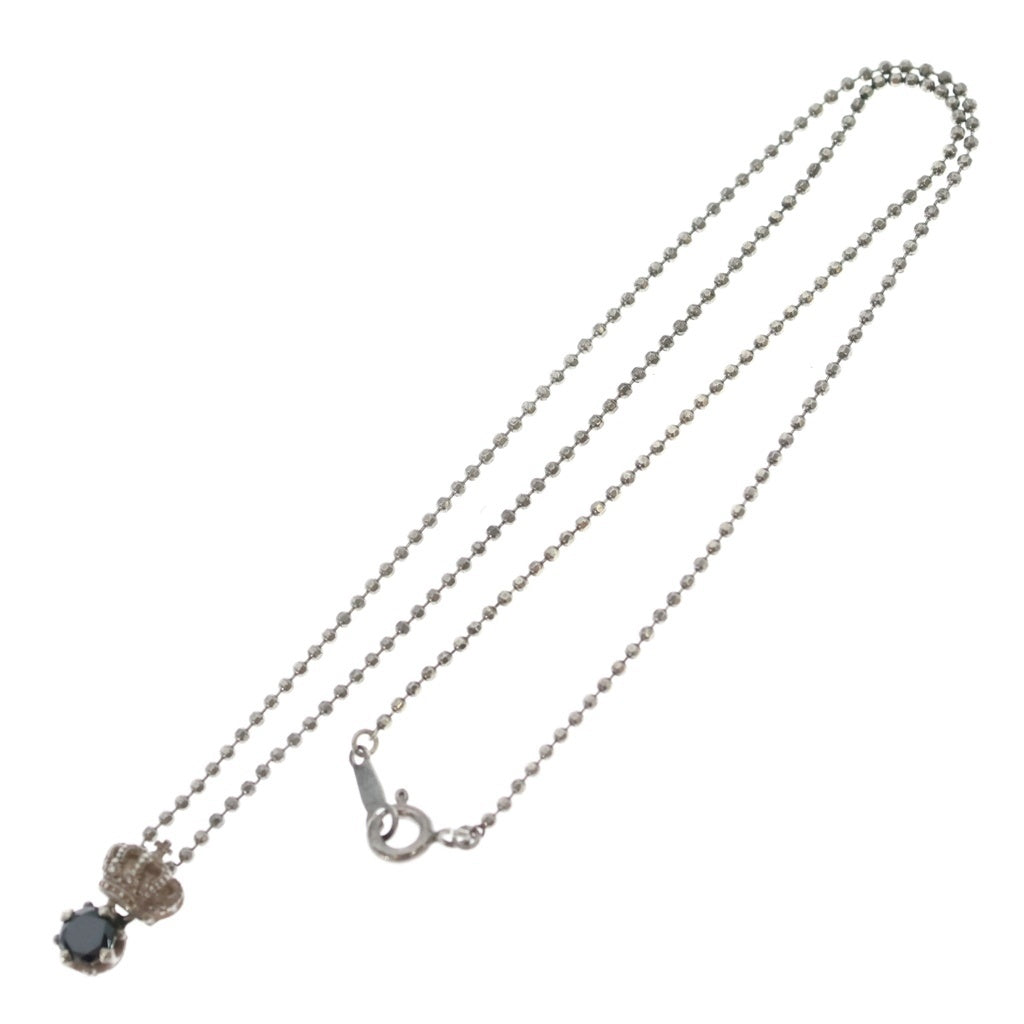 Justin Davis(ジャスティンデイヴィス) JURIET NECKLACE ジュリエット クラウンモチーフ ペンダントトップ ネックレス シルバー