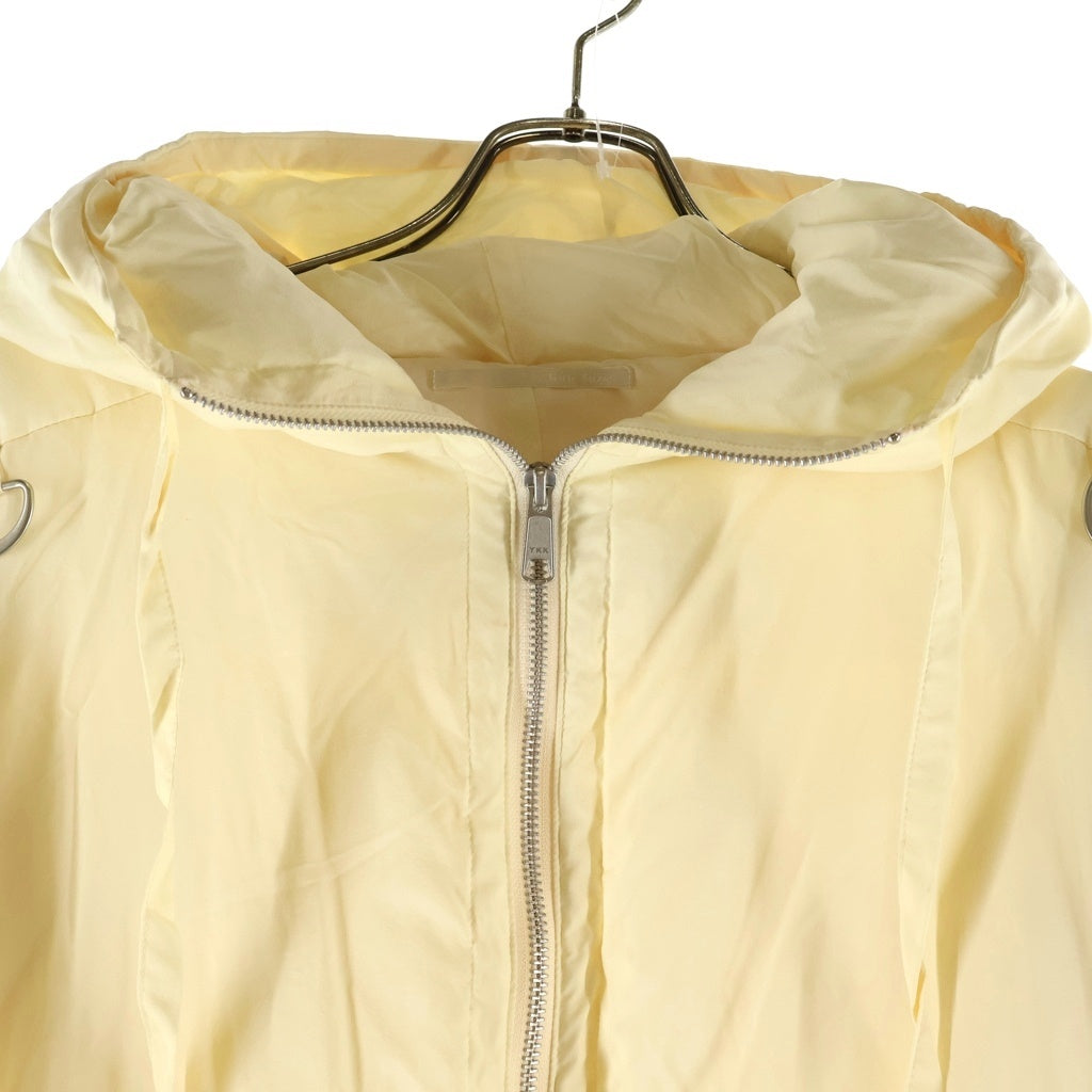 little suzie(リトルスージー) Poncho Down Coat ポンチョダウンコート レディース ジップアップナイロンダウンポンチョ ホワイト Is14265J