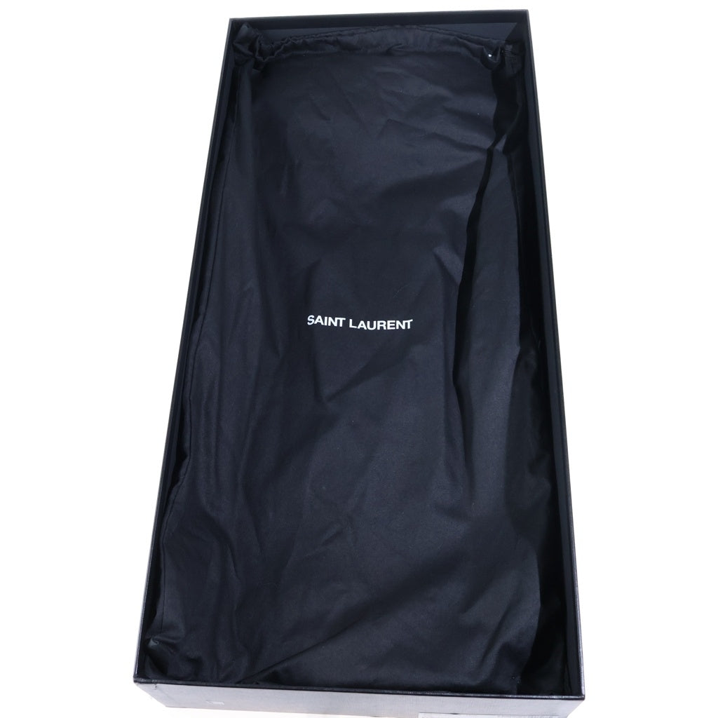 SAINT LAURENT PARIS(サンローランパリ) Le Maillon 95 Boots ル マイヨン ハイヒールレザーブーツ ブラック 670254 レディース
