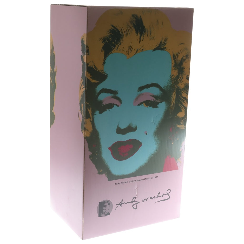 MEDICOM TOY(メディコムトイ) BE@RBRICK ×Andy Warhol ×Marilyn Monroe #2 1000% ×アンディウォーホル ×マリリンモンロー ベアブリック フィギュア マルチカラー