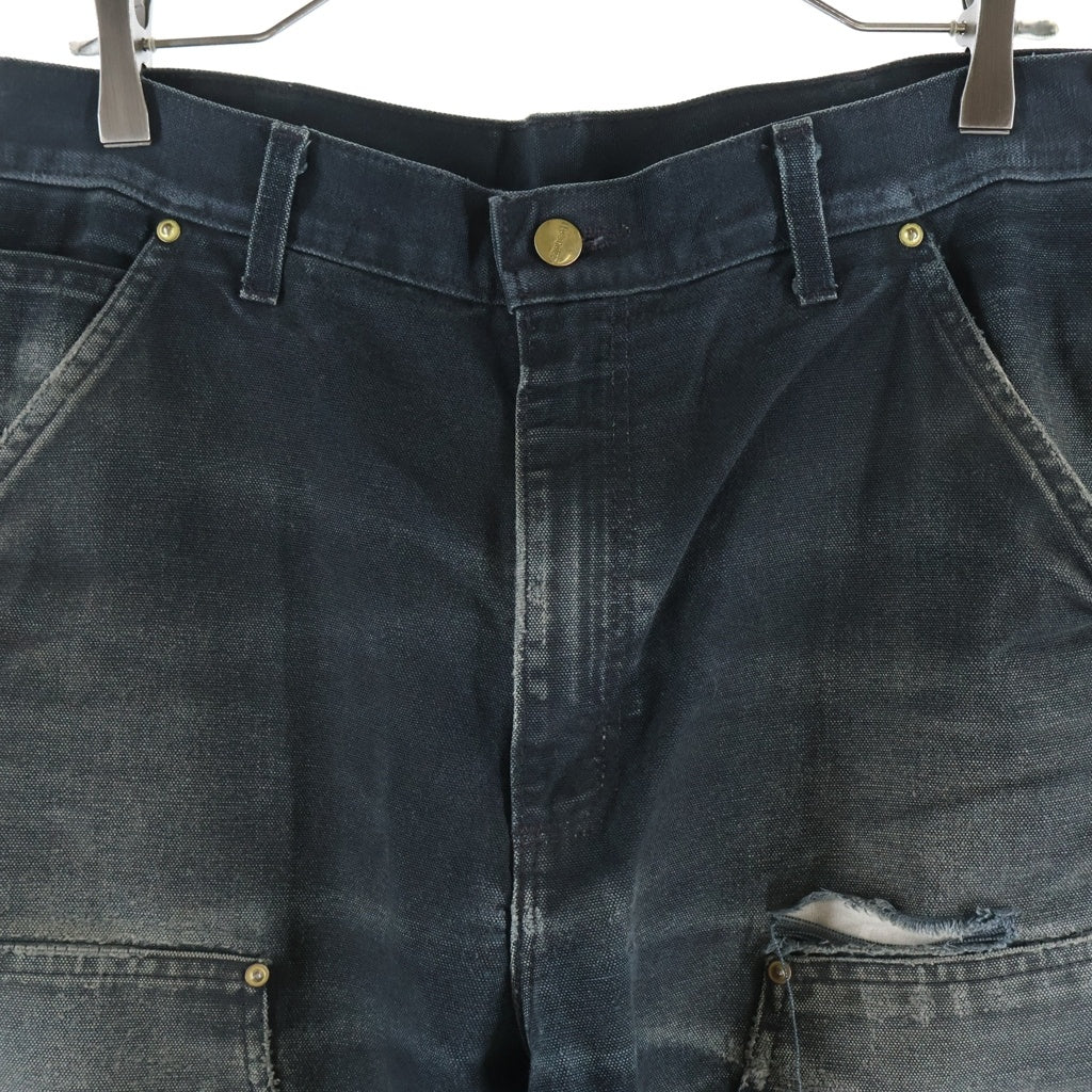 CARHARTT(カーハート) 90S VINTAGE DOUBLE KNEE PAINTER PANTS LOOSE ORIGINAL FIT ヴィンテージ ダブルニーペインターパンツ ルーズオリジナルフィット ワークパンツ ブラック