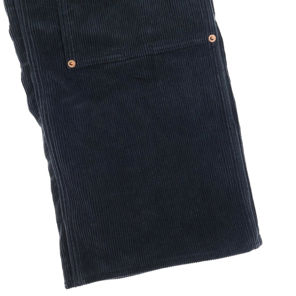 SUGARHILL(シュガーヒル) CORDUROY PAINTER TROUSERS コーデュロイペインターパンツ ブラック 2411300407