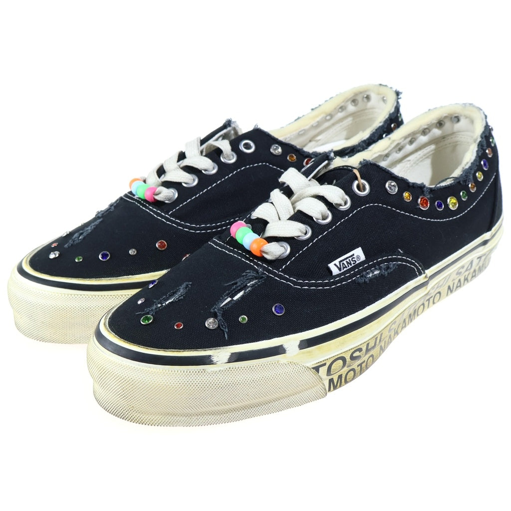 VANS(ヴァンズ) ×Satoshi Nakamoto Era 95 Gems Round Jewel ダメージ加工ローカットスニーカー US9.5/27.5cm VN000EFEBLK