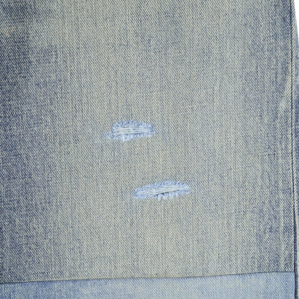 DIOR(ディオール) 26SS REGULAR FIT COTTON TWILL JEANS レギュラーフィット ボタンフライ パッチワークデニムパンツ インディゴ 683D002D3052