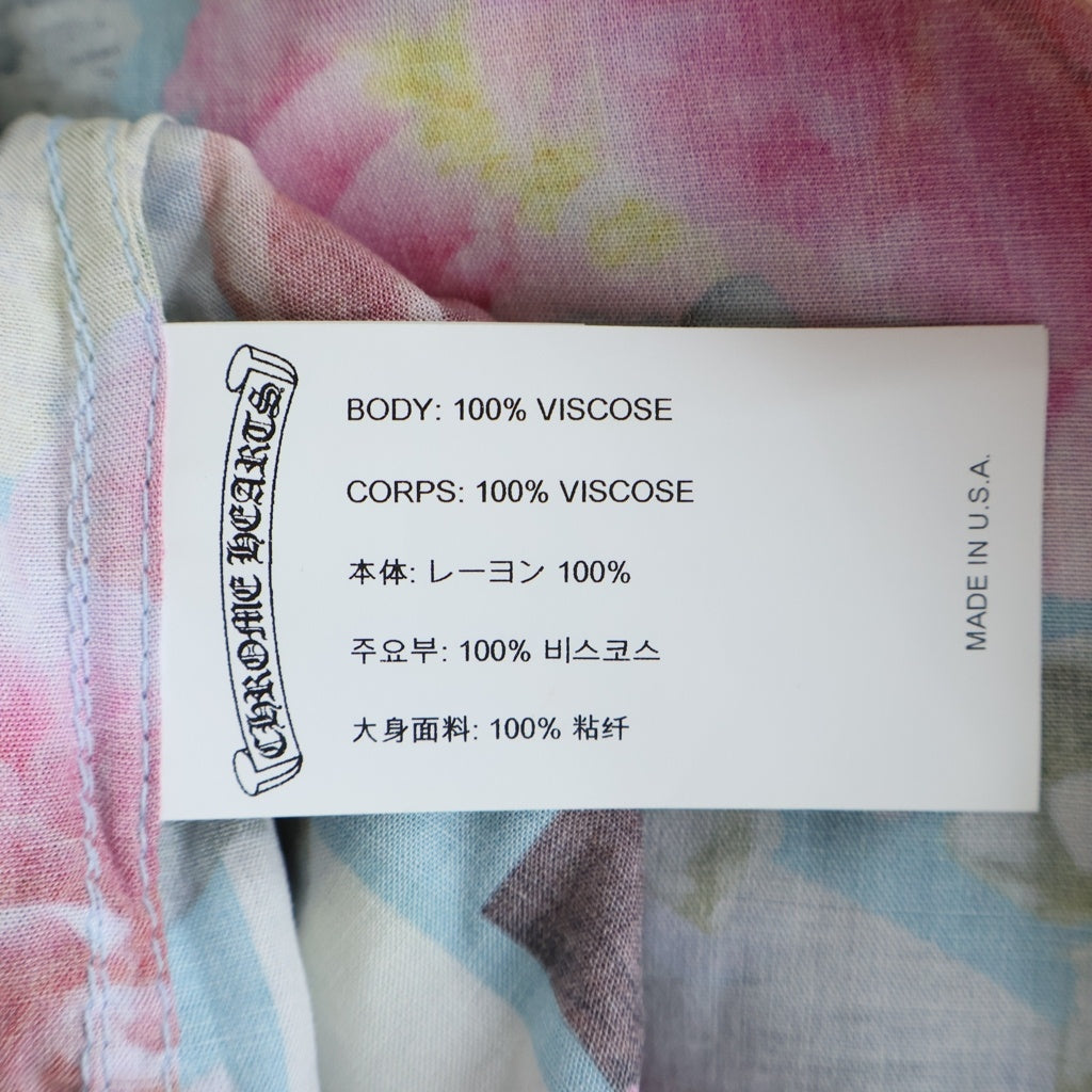 CHROME HEARTS(クロムハーツ) ALOHA SURF SHIRT SMULTI総柄プリント 半袖アロハシャツ マルチカラー