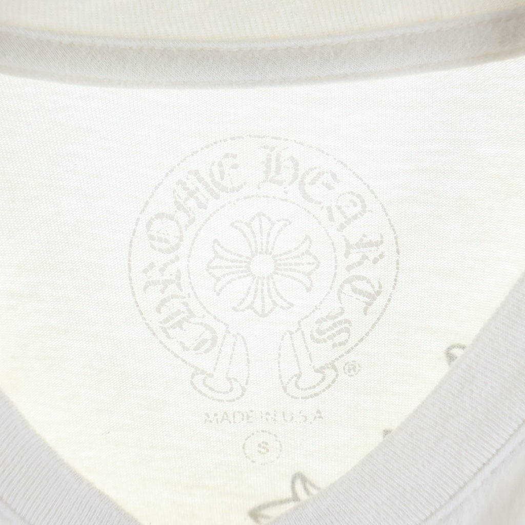 CHROME HEARTS(クロムハーツ) LAS VEGAS EXCLUSIVE S/S TEE ラスベガス限定 クルーネック半袖Tシャツ ホワイト