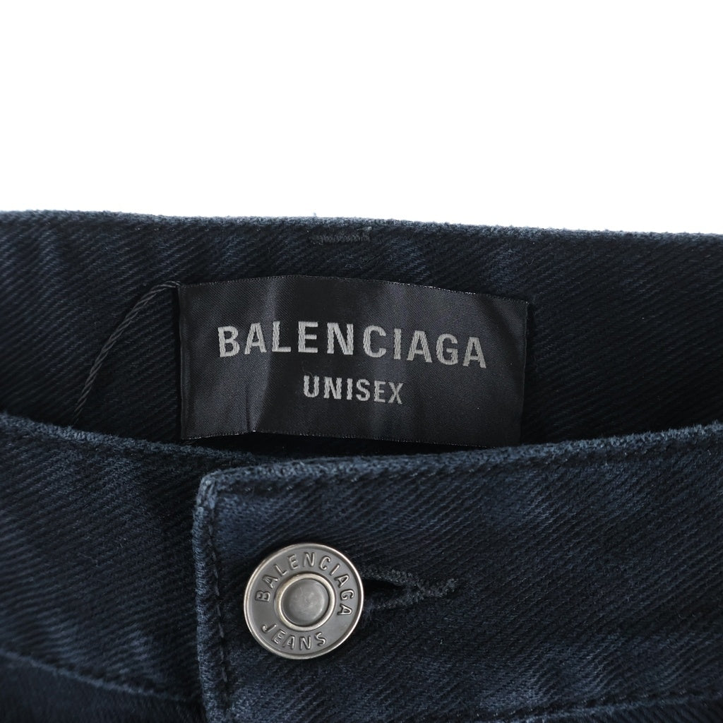 BALENCIAGA(バレンシアガ) Denim flared cargo デニムフレアカーゴパンツ 783694 TNW11