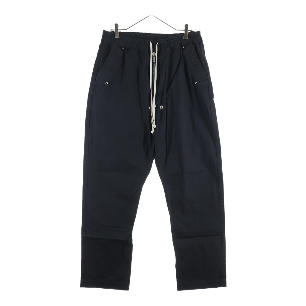 Rick Owens(リックオウエンス) 23AW LUXOR BELA Pants ルクソール期 ベラパンツ ドローストリングストレートパンツ RU02C7361-TE ブラック
