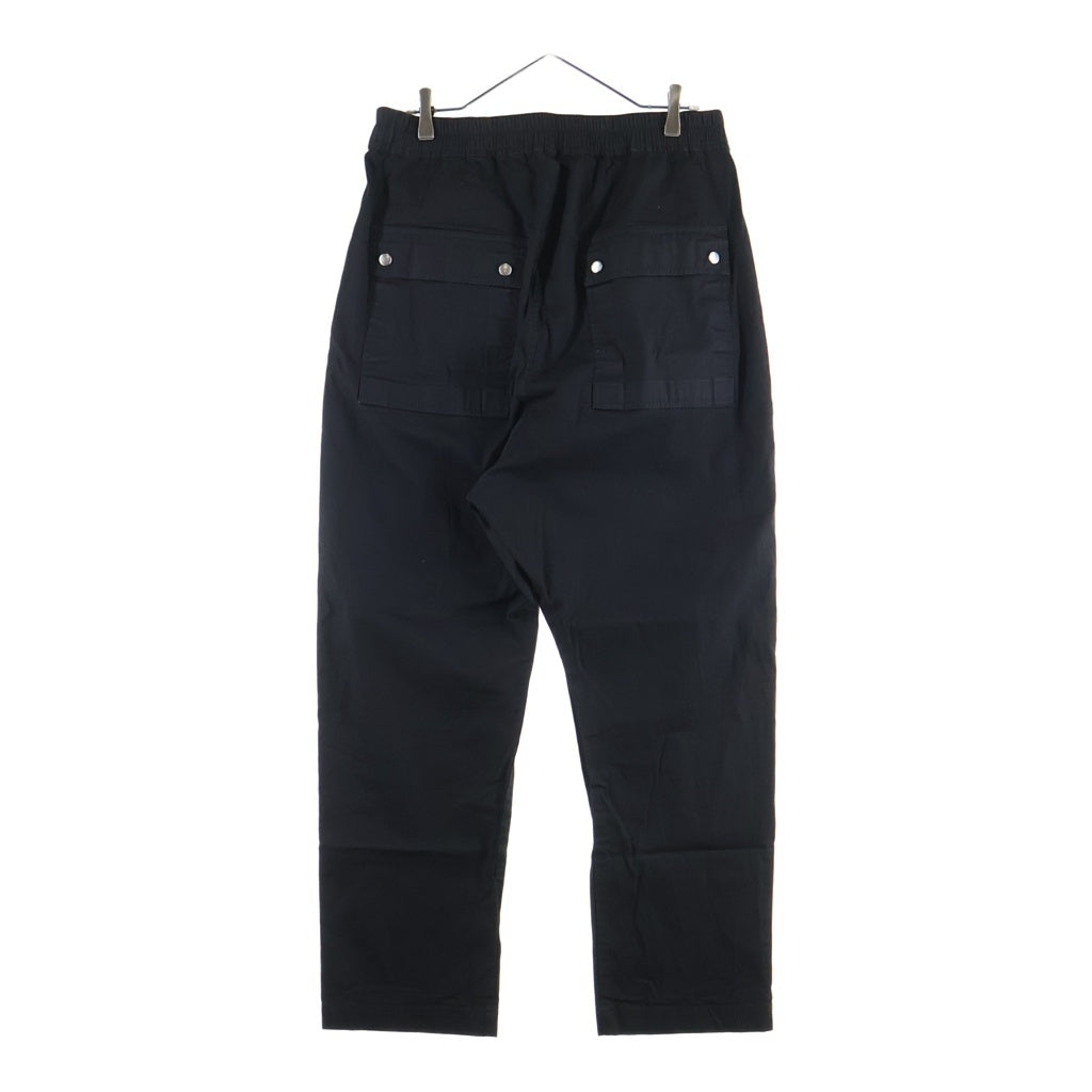 Rick Owens(リックオウエンス) 23AW LUXOR BELA Pants ルクソール期 ベラパンツ ドローストリングストレートパンツ RU02C7361-TE ブラック