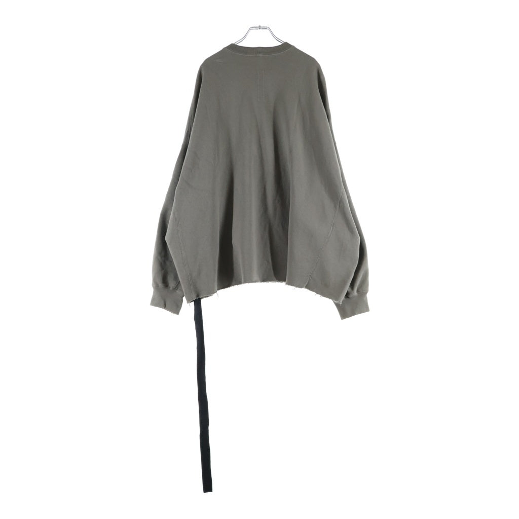DRKSHDW(ダークシャドウ) 21SS CRATER TEE クレーターティー クルーネックカットオフスウェットシャツ DU21S2261-F ベージュ