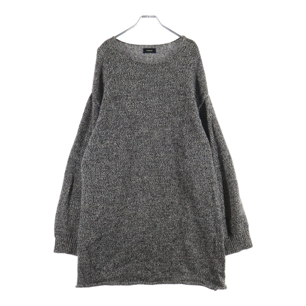 UNDERCOVER(アンダーカバー) 17AW ミックスウール ロングニット セーター ブラウン UCT4909-1