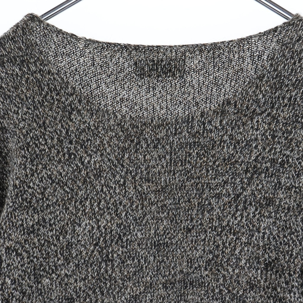 UNDERCOVER(アンダーカバー) 17AW ミックスウール ロングニット セーター ブラウン UCT4909-1