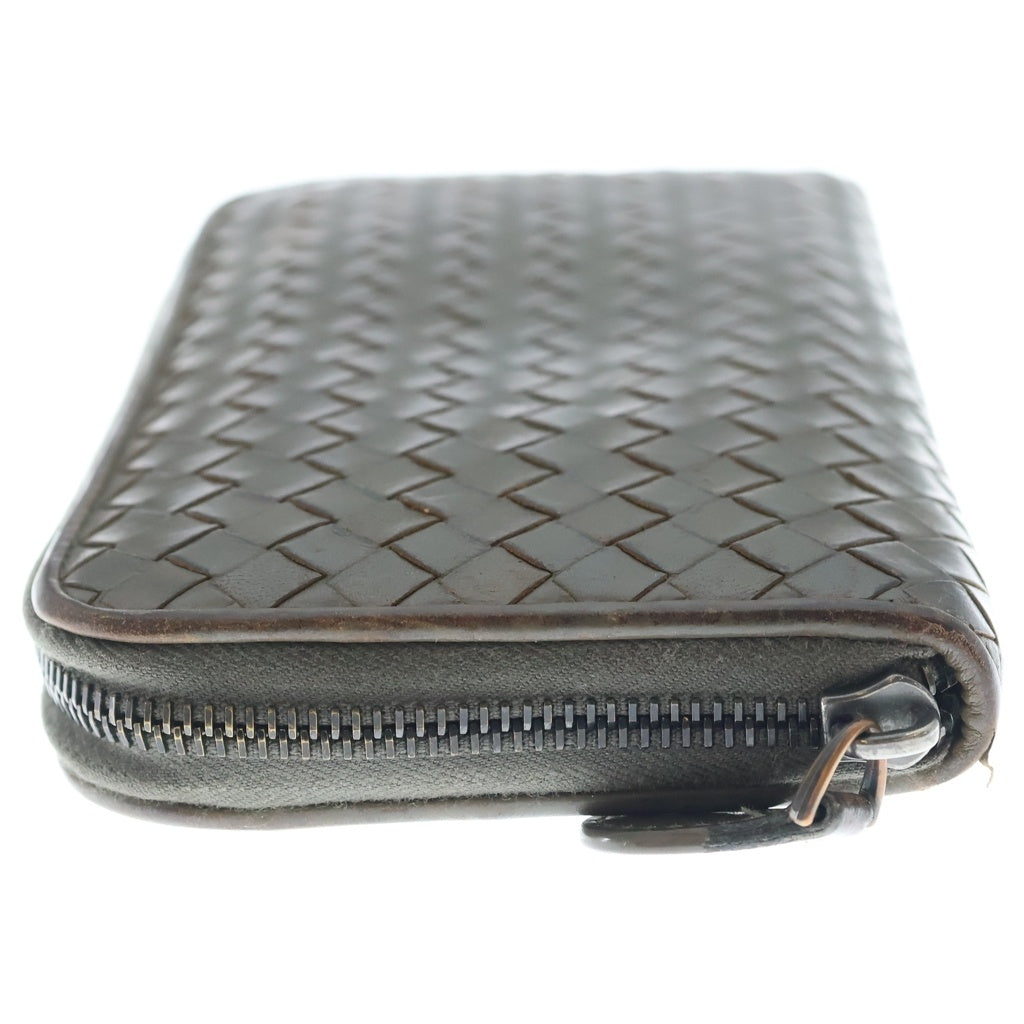BOTTEGA VENETA(ボッテガヴェネタ) Intrecciato Long Wallet イントレチャート ロングウォレット 長財布 カーキ