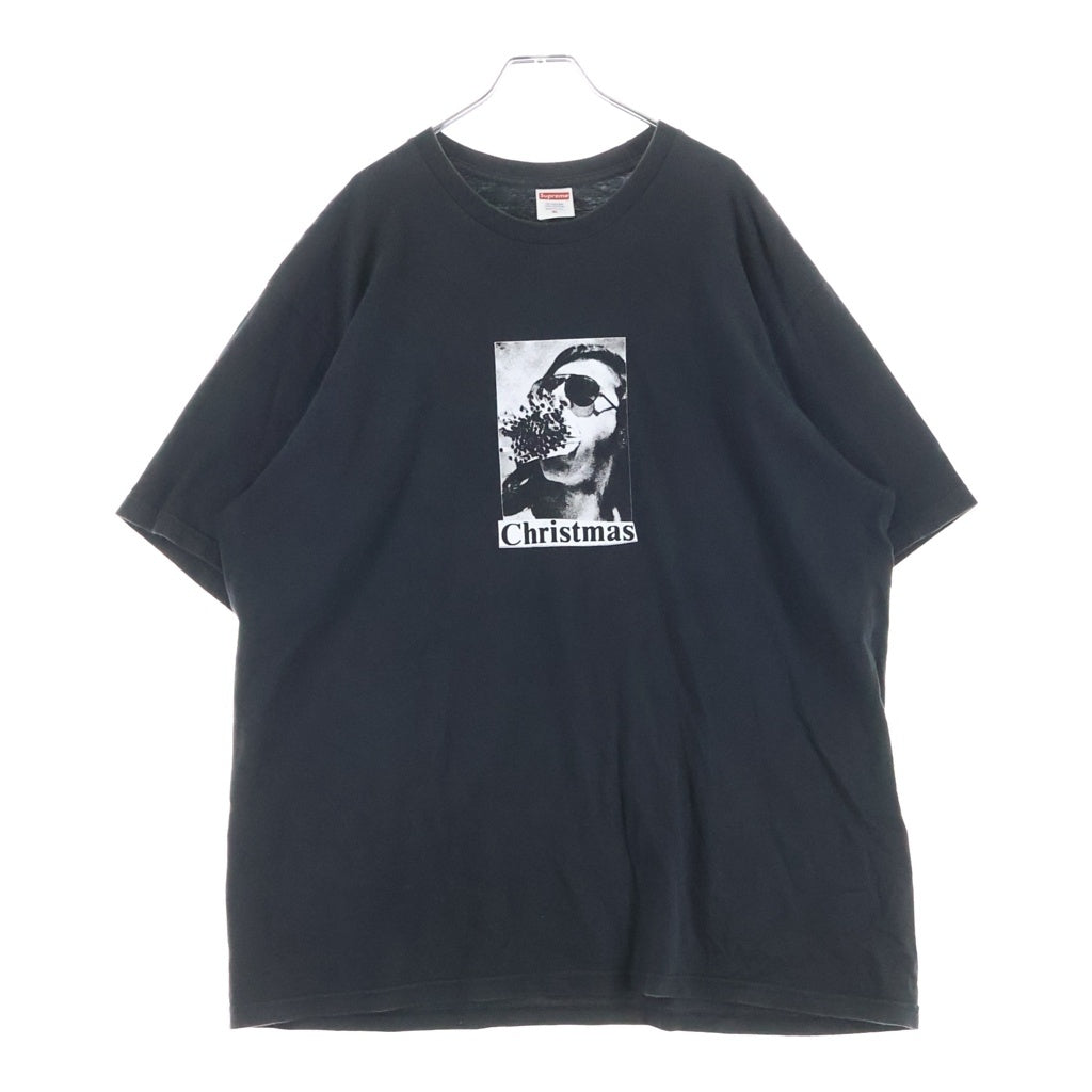 SUPREME(シュプリーム) 22AW Cigarette Tee シガレット フォトプリント クルーネックTシャツ カットソー ブラック