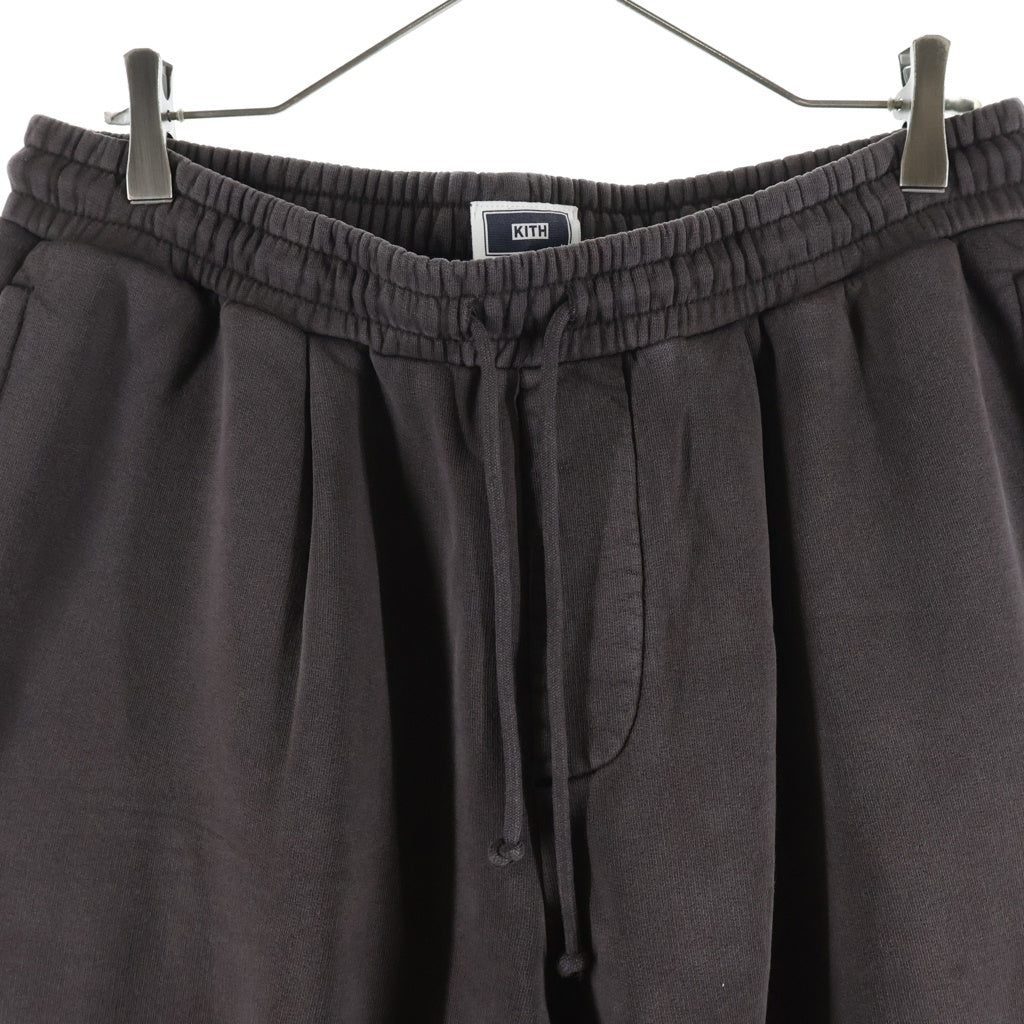 KITH(キス) 26AW PARKER SWEATPANT ロゴエンブロイダリー パーカースウェットパンツ ブラウン 26-030-060-0013-3-0