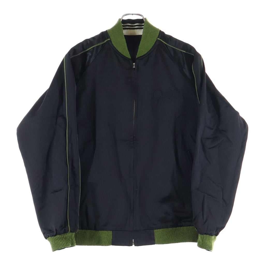 CALEE(キャリー) Phoenix Sukajan Blouson フェニックススカジャンブルゾン 鳳凰刺繍リバーシブルジャケット ブラック/カーキ