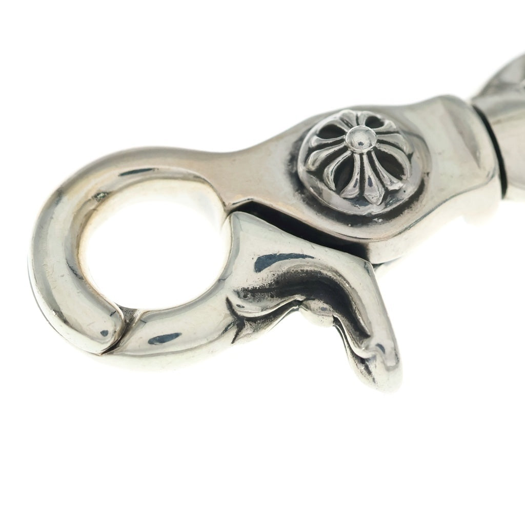 CHROME HEARTS(クロムハーツ) #1 CRS BALL XLONG-T 2CLIP #1クロスボール エクストラロング 2クリップウォレットチェーン シルバー