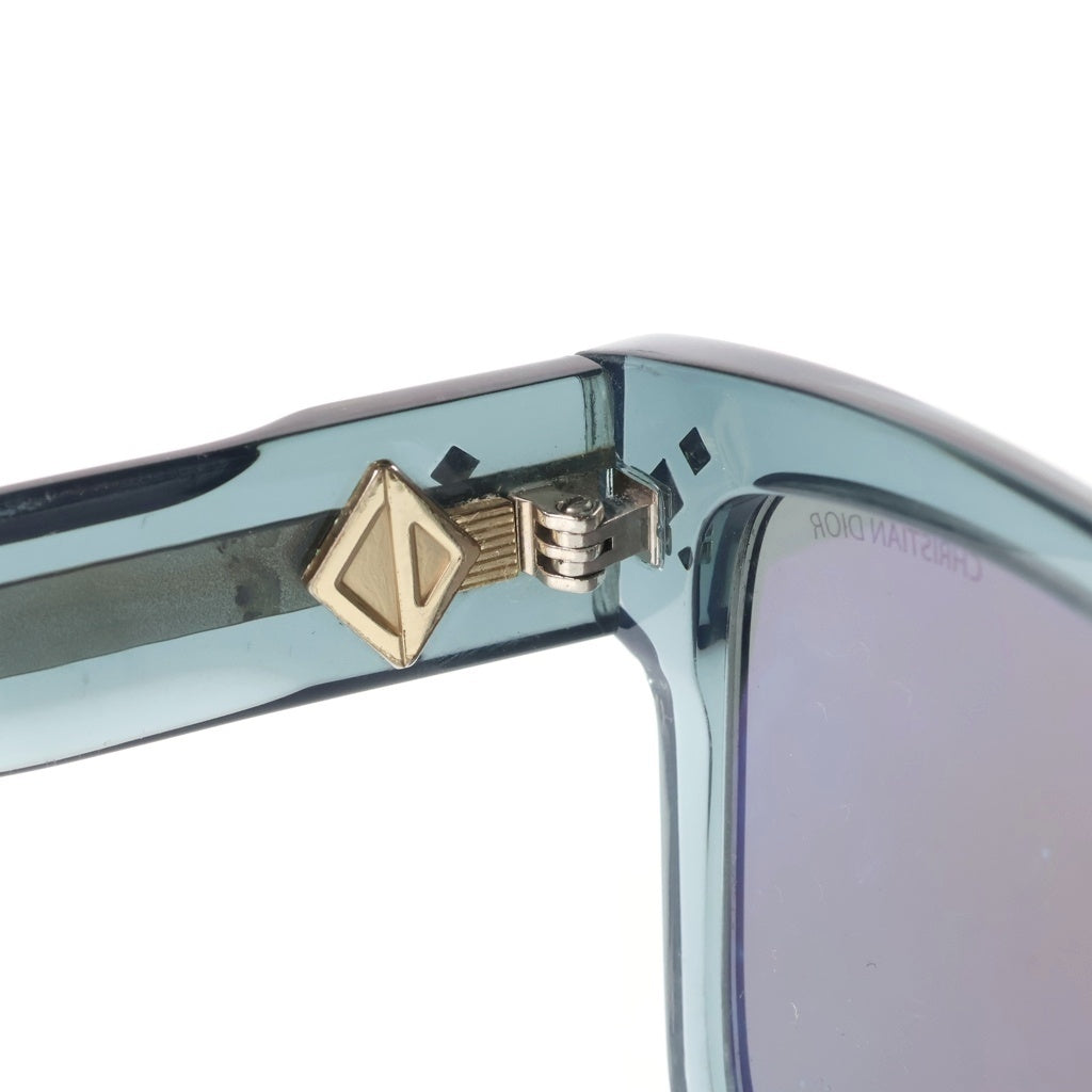 Christian Dior(クリスチャンディオール) CD Diamond S3F CDダイアモンド クリアアセテートスクエアフレームサングラス アイウェア 眼鏡 クリアグリーン レディース