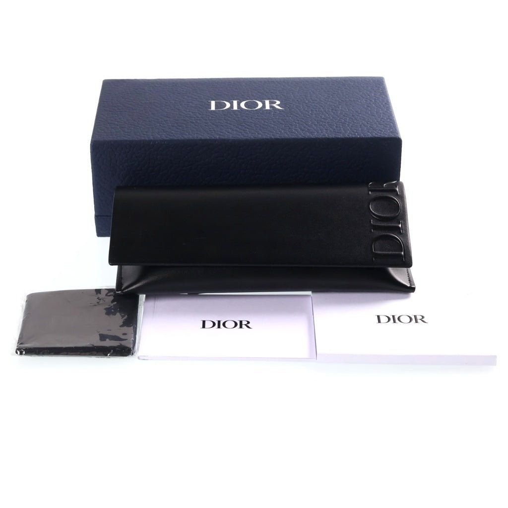 Christian Dior(クリスチャンディオール) CD Diamond S3F CDダイアモンド クリアアセテートスクエアフレームサングラス アイウェア 眼鏡 クリアグリーン レディース