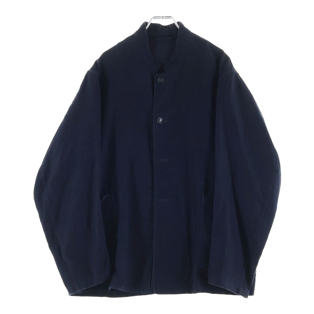 MAATEE&SONS(マーティーアンドサンズ) 23SS HOSPITAL JK シルク混コットン ホスピタルジャケット ネイビー MT2303-0904A