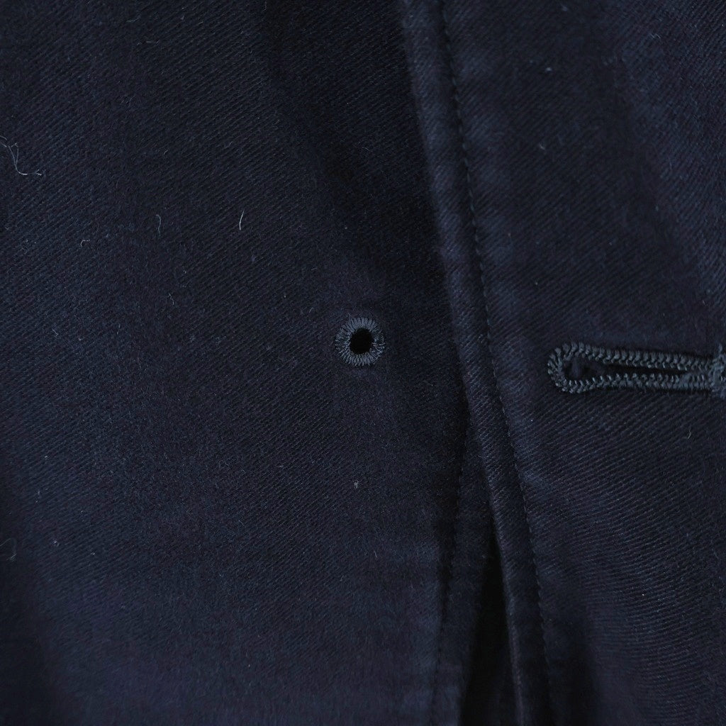 MAATEE&SONS(マーティーアンドサンズ) 23SS HOSPITAL JK シルク混コットン ホスピタルジャケット ネイビー MT2303-0904A