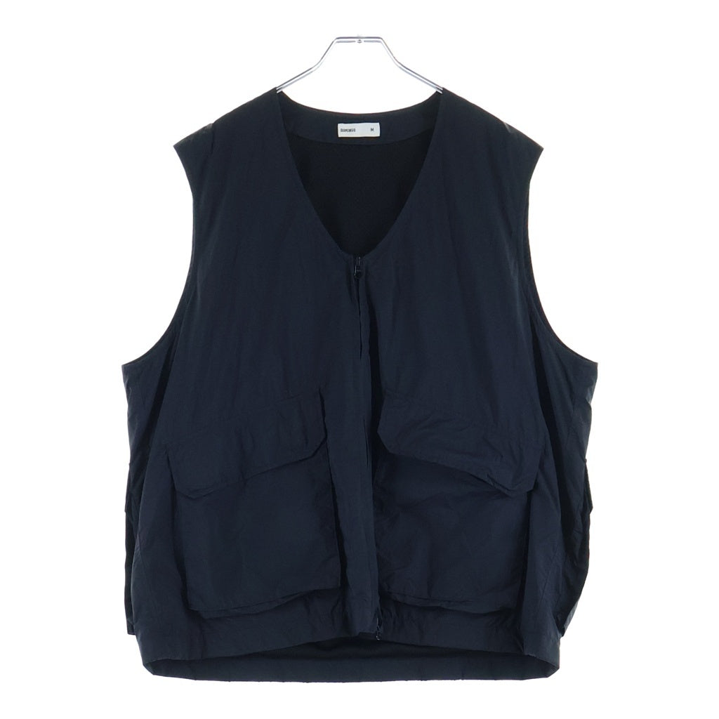 NO BRAND(ノーブランド) DOMINGO SHIELD UTILITY VEST ドミンゴ シールド ユーティリティ ベスト ブラック D1231751-231