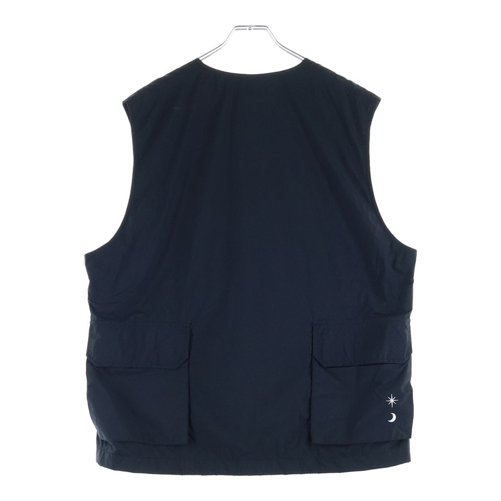 NO BRAND(ノーブランド) DOMINGO SHIELD UTILITY VEST ドミンゴ シールド ユーティリティ ベスト ブラック D1231751-231