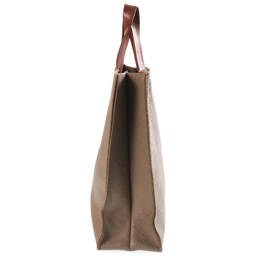 Hender Scheme(エンダースキーマ) PAPER BAG レザー ペーパーバッグ ブラウン ol-rb-ppb レディース
